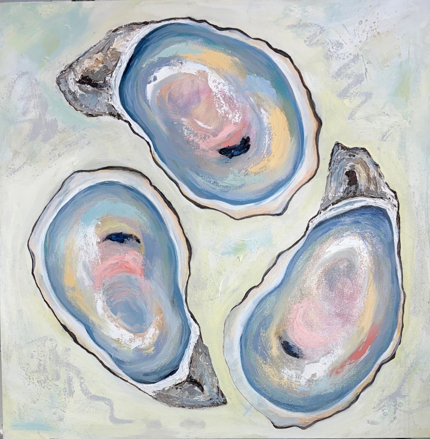 Three Oysters yellow