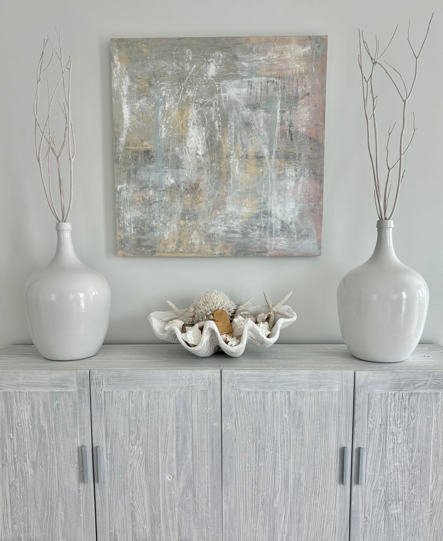 Misty Pink and Yellow