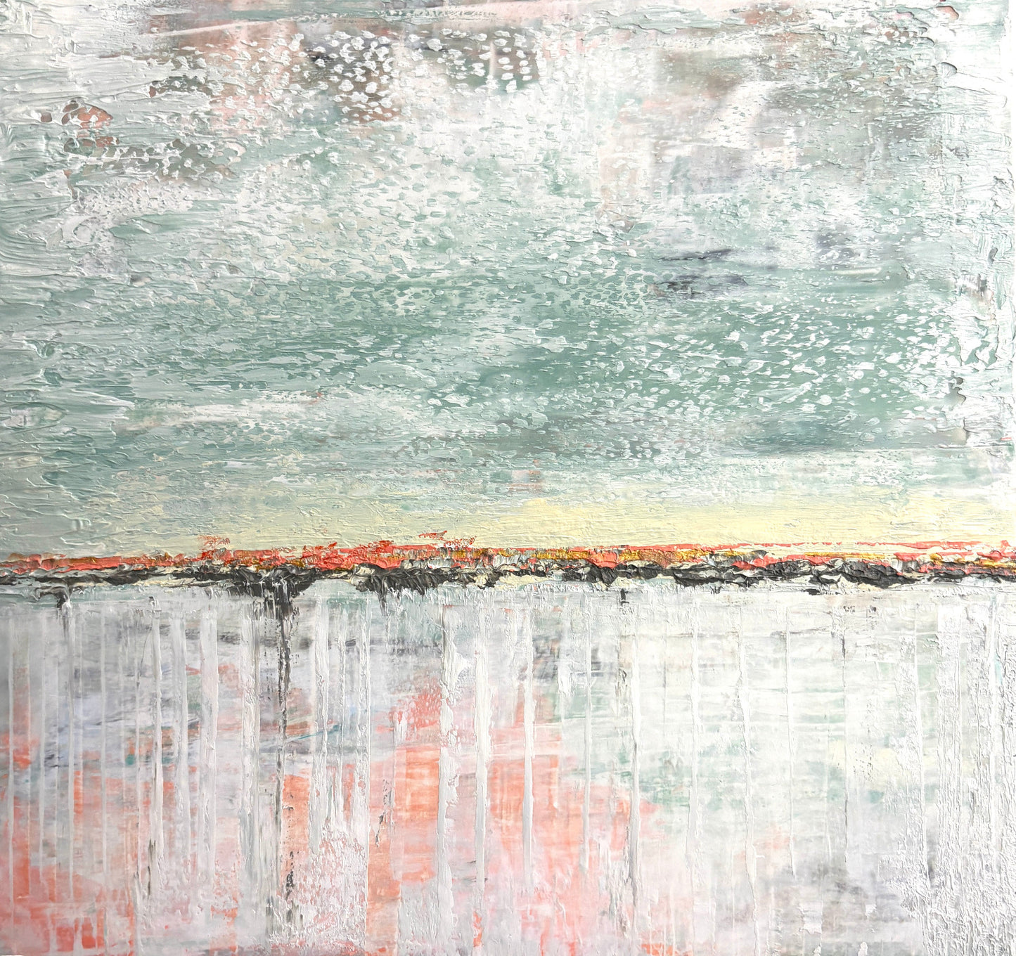 Small Abstract Green