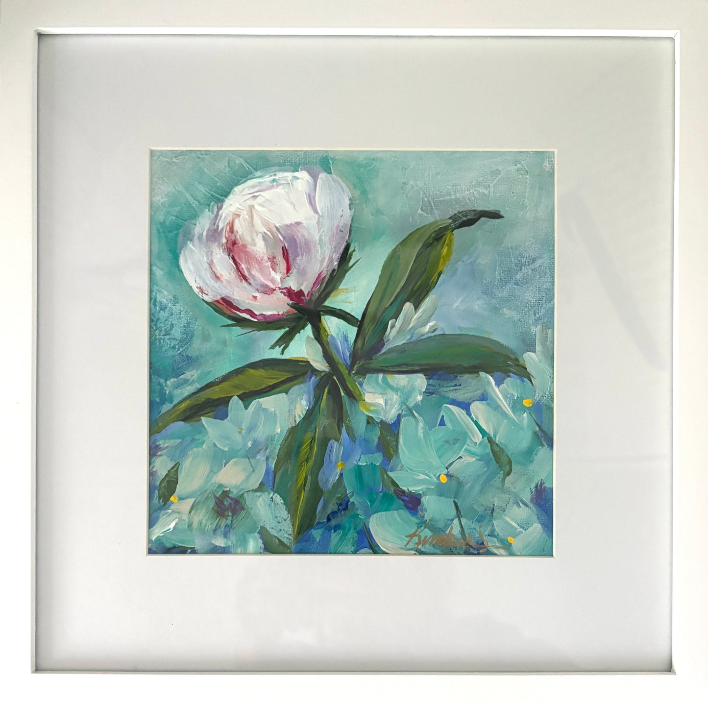 Small Framed Flower 1
