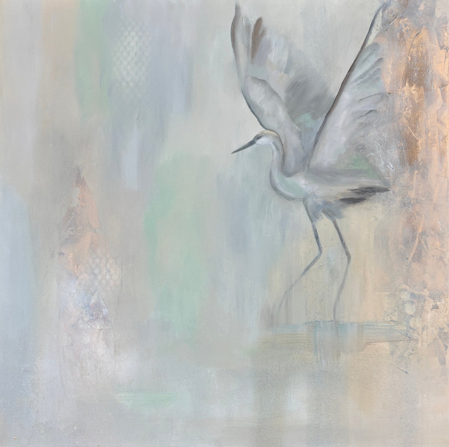 Quiet flight series. The Settling