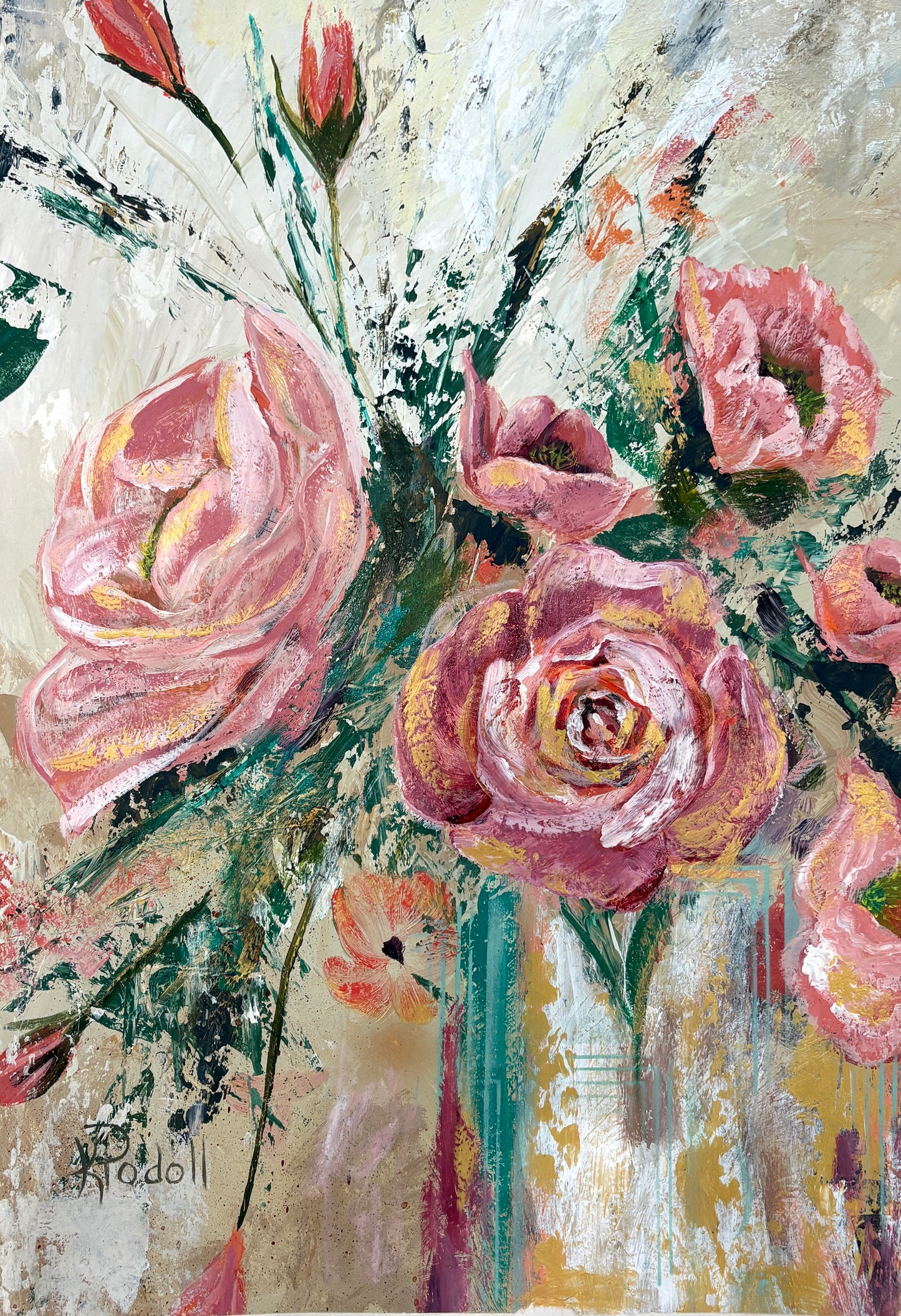 Gathered Light   Floral series 1-4