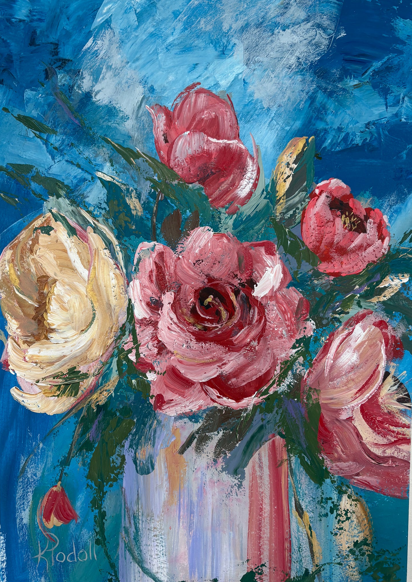 Gathered Light   Floral series 1-4
